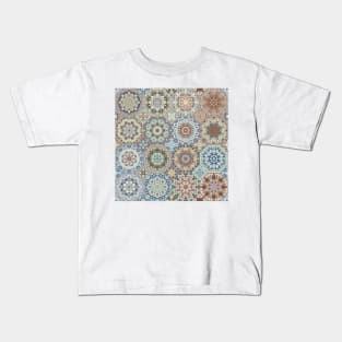 Copy of Octagonal Oriental and ethnic motifs in patterns. Kids T-Shirt